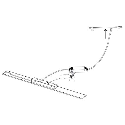 Eglo 33589 - LED RGBW Димируем панел SALOBRENA-C LED/34W/230V + дистанционно управление