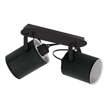 Eglo 33646 - Точково осветително тяло VILLABATE 2xE27/10W/230V