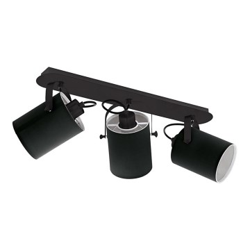 Eglo 33647 - Точково осветително тяло VILLABATE 3xE27/10W/230V