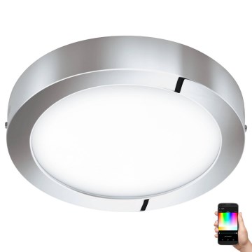 Eglo 33667 - LED RGBW Димируем плафон за баня FUEVA-C LED21W/230V Ø 30 cm IP44