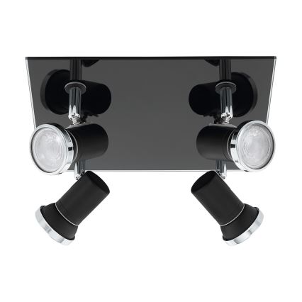 Eglo - LED прожектор за баня, луна 4xGU10/3,3W/230V IP44