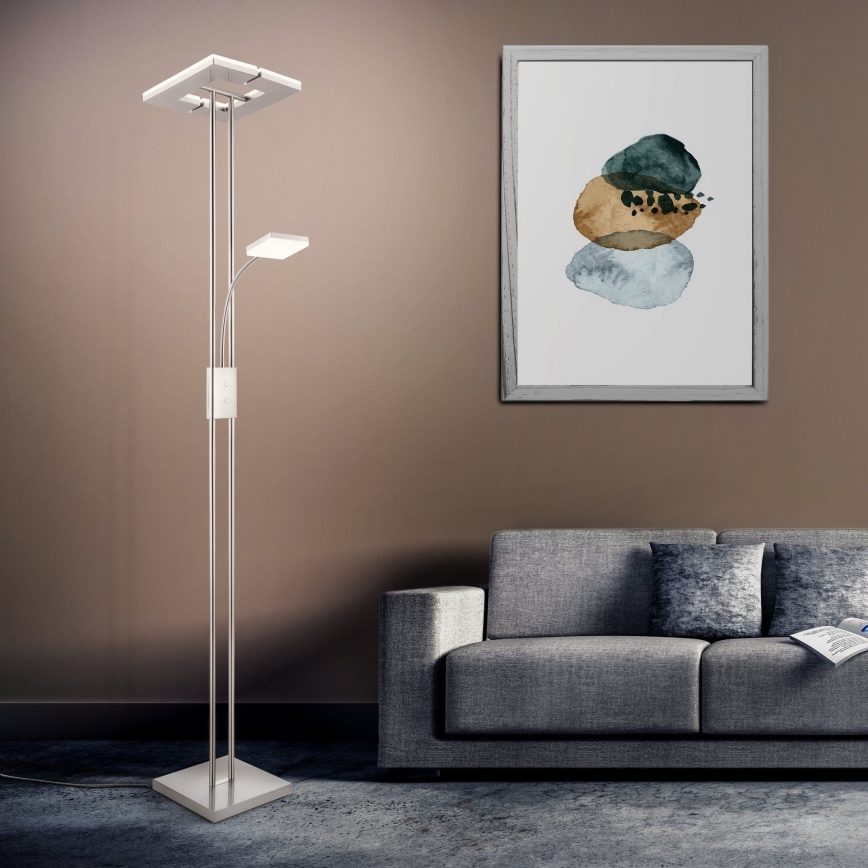 Eglo 33817 - LED Димируем сензорен лампион SOLANO LED/30W/230V + LED/4W