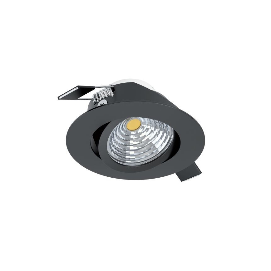 Eglo - LED Димируема лампа за вграждане/6W/230V черен