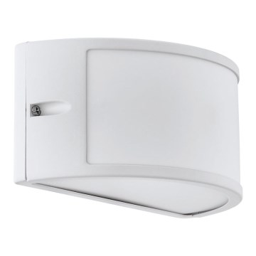 Eglo 34002 - LED Екстериорна Стенна лампа CATAMARCA LED/10W/230V IP54 бяла