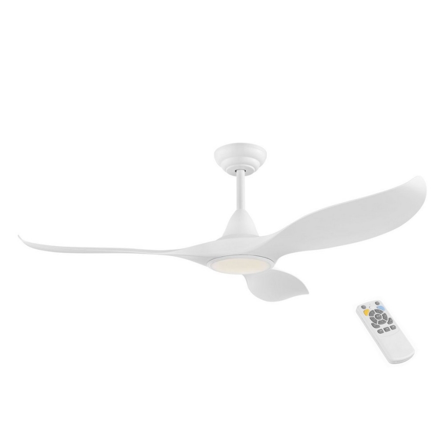 Eglo - LED Вентилатор за таван LED/15W/230V + дистанционно управление