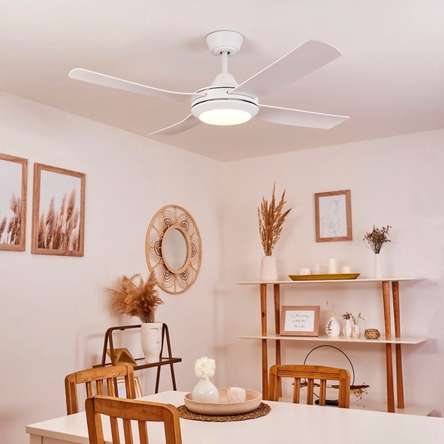 Eglo - LED Таванен вентилатор LED/20W/230V