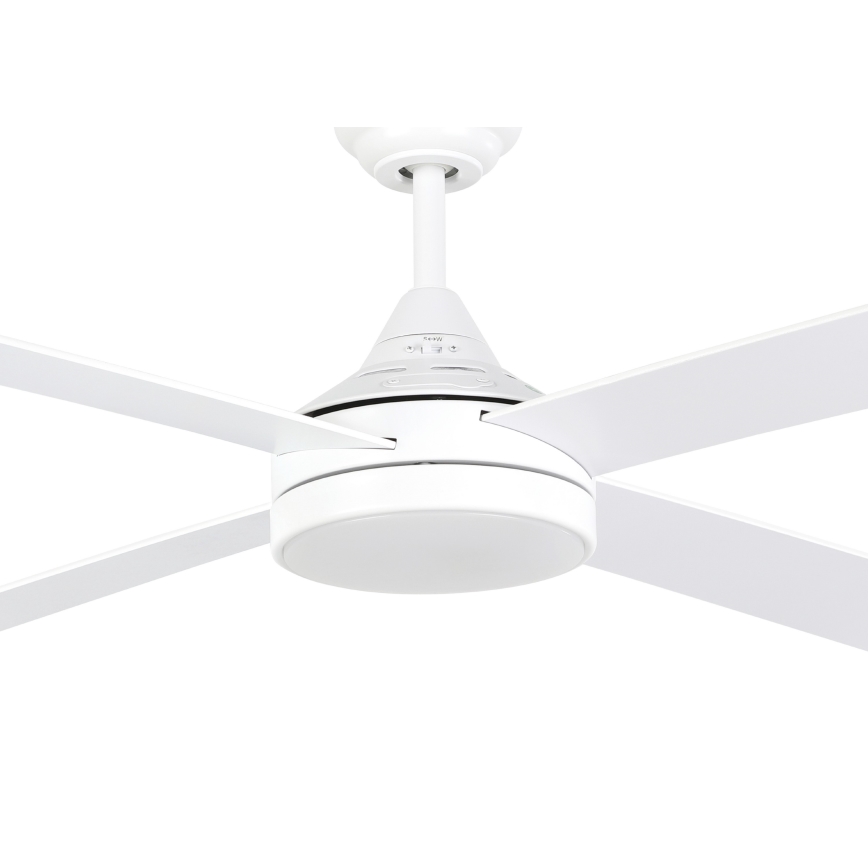 Eglo - LED Вентилатор за таван LED/20W/230V 3000/4000/5000K + дистанционно управление бял