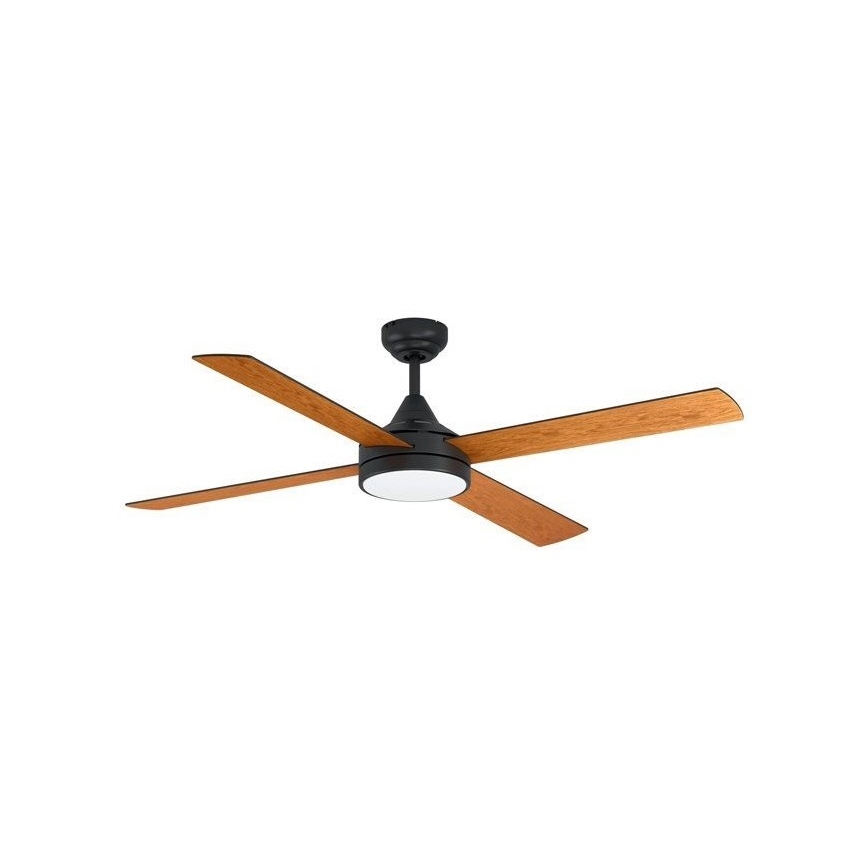 Eglo - LED Димируем таванен вентилатор LED/20W/230V черен + дистанционно