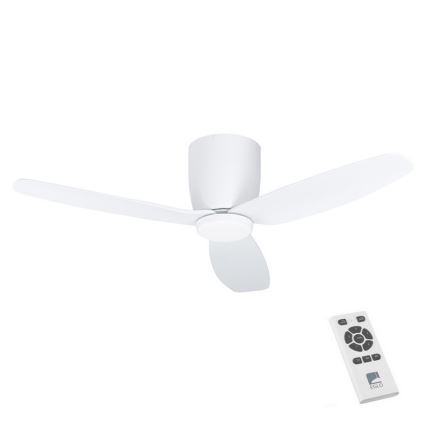 Eglo - LED Таванен вентилатор LED/15W/230V + дистанционно управление