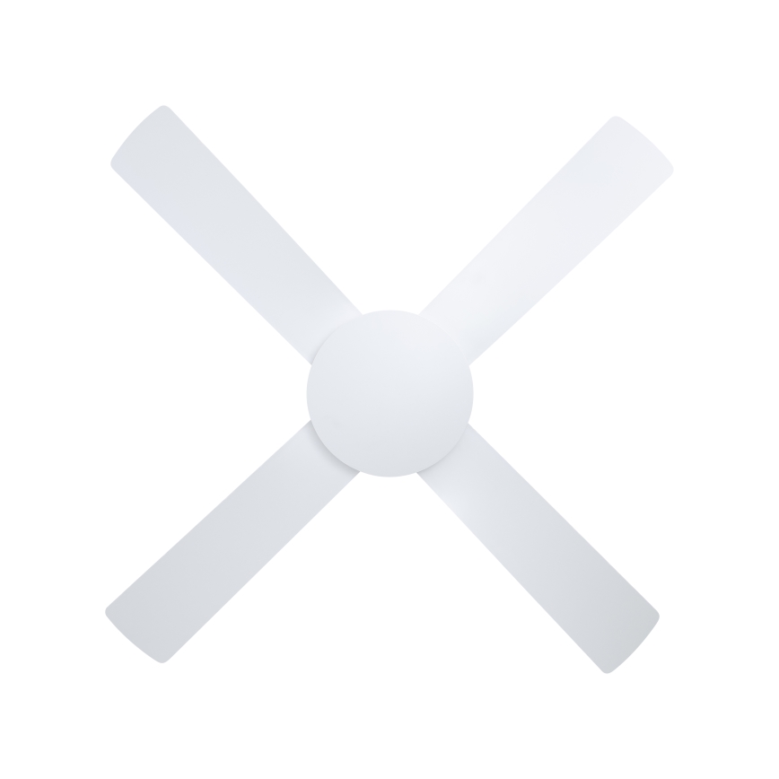 Eglo - таванен вентилатор 52W/230V + дистанционно управление бял