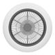 Eglo - LED Димируем ceiling fan LED/25,5W/230V черен + дистанционно управление