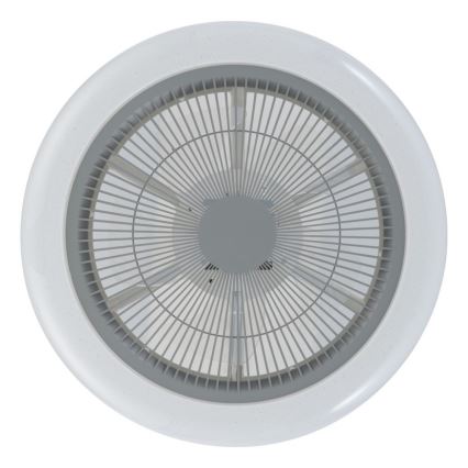 Eglo - LED Димируем таванен вентилатор LED/25,5W/230V сив + дистанционно управление
