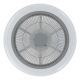 Eglo - LED Димируем таванен вентилатор LED/25,5W/230V сив + дистанционно