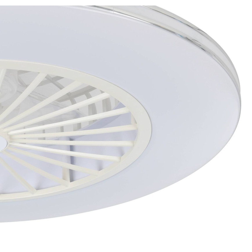 Eglo - LED таванен вентилатор с регулируема яркост 3xLED/12,6W/230V 2700-6500K Ø 55 см бял + дистанционно управление