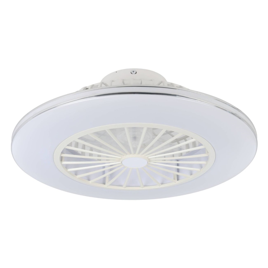 Eglo - LED димируем таванен вентилатор 3xLED/12,6W/230V Ø 55 cm бял + дистанционно управление