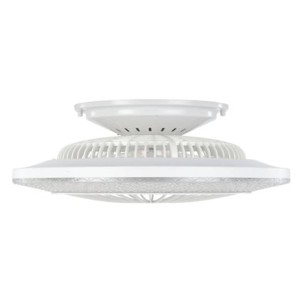 Eglo - LED димируем таванен вентилатор 3x LED / 12,6 W / 230 V, 2700–6500 K, Ø 55 см, бял + дистанционно управление