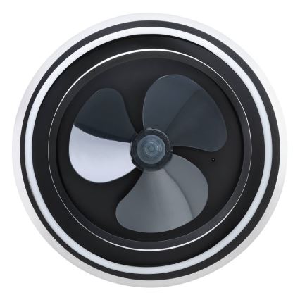 Eglo - LED димируем таванен вентилатор 4xLED/9W/230V 2700–6500K Ø 50 см черен + дистанционно управление