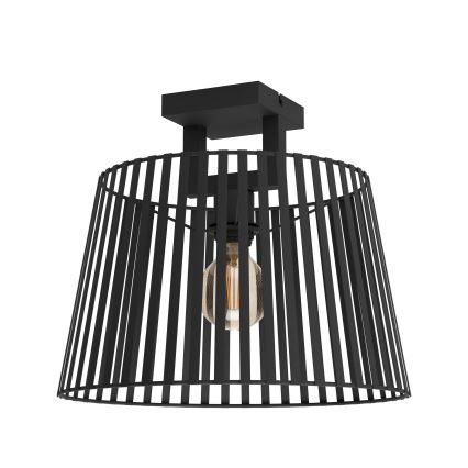 Eglo - Плафон 1xE27/40W/230V черен