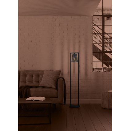 Eglo - Лампион 1xE27/40W/230V черен