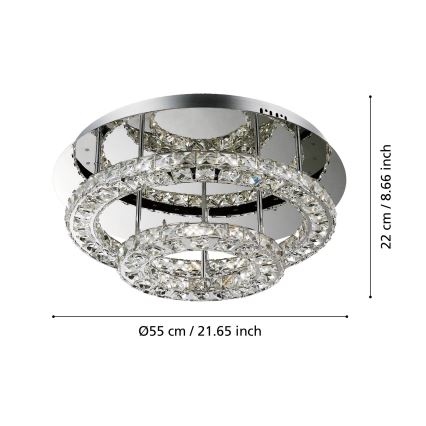 Eglo - LED Плафониера LED/30,5W/230V