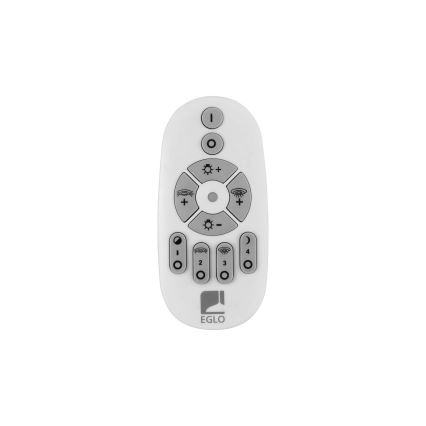 Eglo - LED Димируем пендел 3xLED/8W/230V + 3xLED/8,5W 3000K черен + дистанционно управление