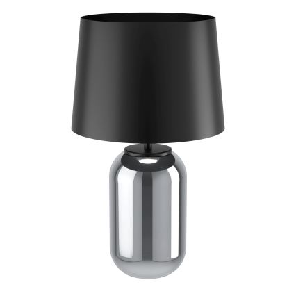 Eglo - Настолна лампа 1xE27/40W/230V черен/опушен