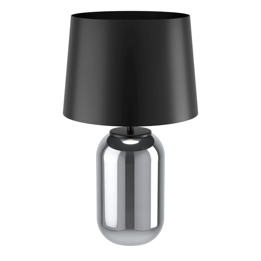 Eglo - Настолна лампа 1xE27/40W/230V черен/опушен