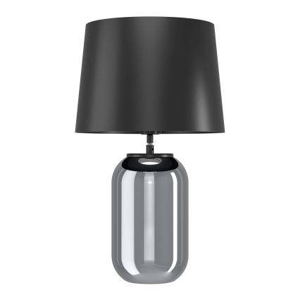 Eglo - Настолна лампа 1xE27/40W/230V черен/опушен