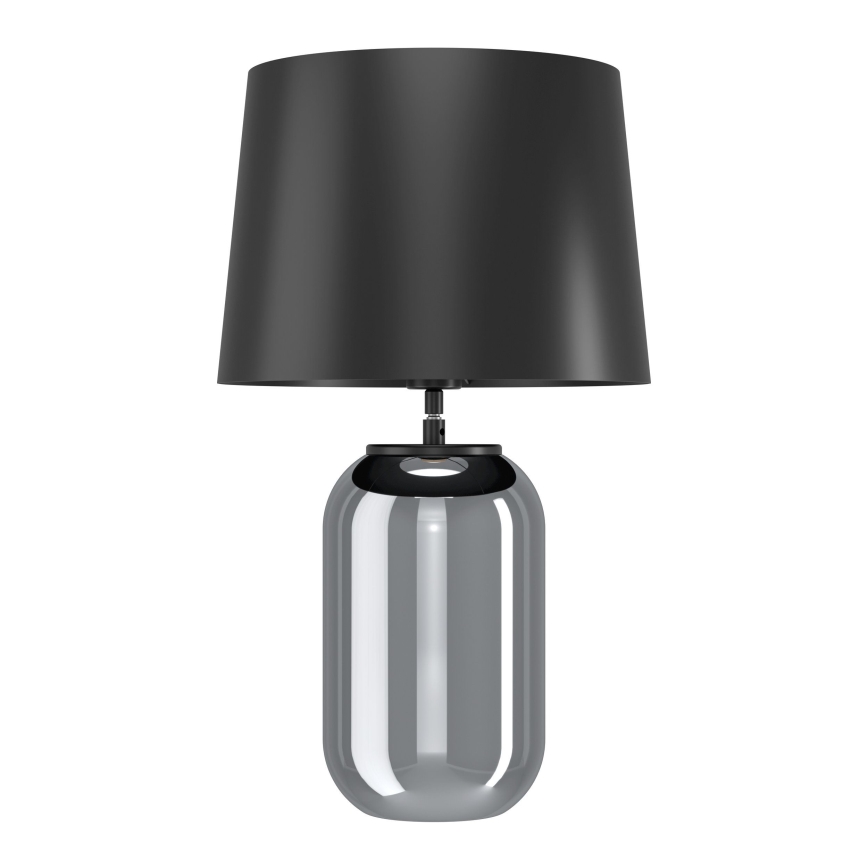 Eglo - Настолна лампа 1xE27/40W/230V черен/опушен