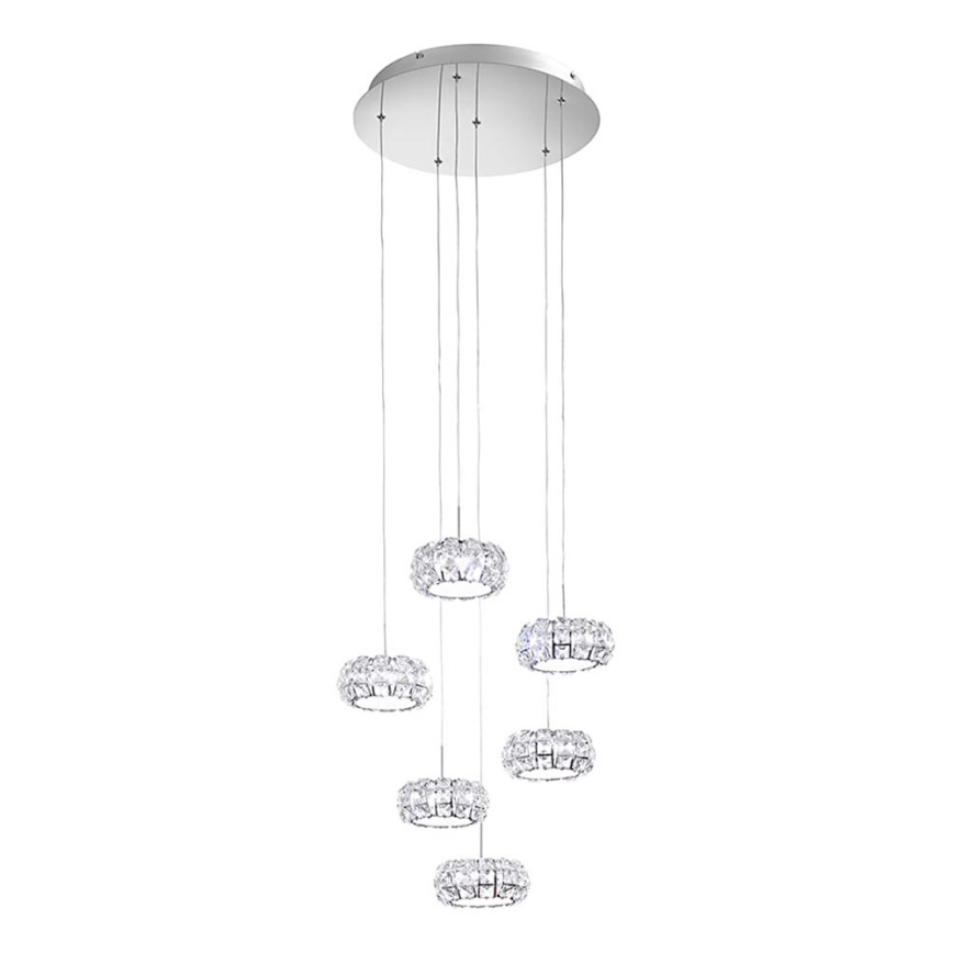 Eglo 39008 - LED Висящи лампи CORLIANO 6xLED/5W/230V