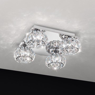 Eglo 39009 - LED таванно осветително тяло CORLIANO 4xLED/5W/230V