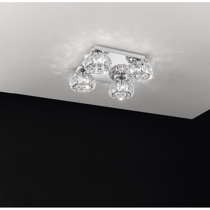 Eglo 39009 - LED таванно осветително тяло CORLIANO 4xLED/5W/230V