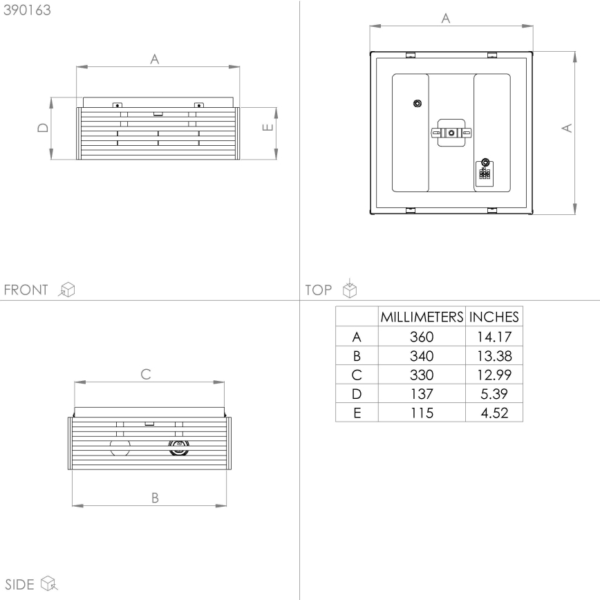 Eglo - Плафон 2xE27/40W/230V черен/кафяв