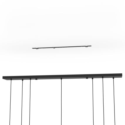 Eglo - Пендел 7xE14/40W/230V златист/черен