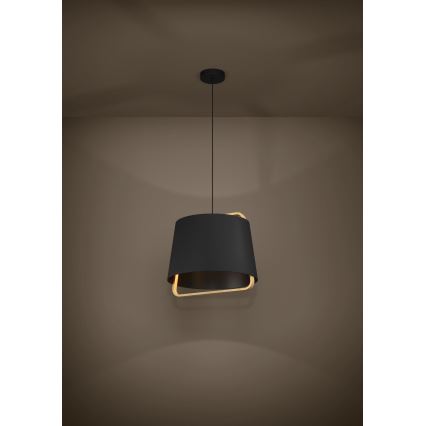 Eglo - Пендел 1xE27/40W/230V черен