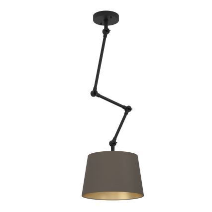 Eglo - Висящ полилей 1xE27/40W/230V кафяв