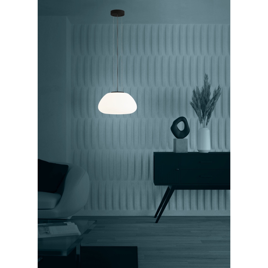 Eglo - Пендел 1xE27/40W/230V черен