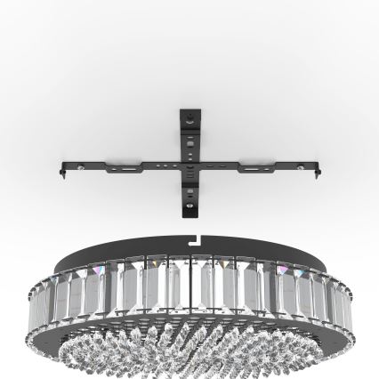 Eglo - LED Димируем плафон LED/23,5W/230V 4000K черен