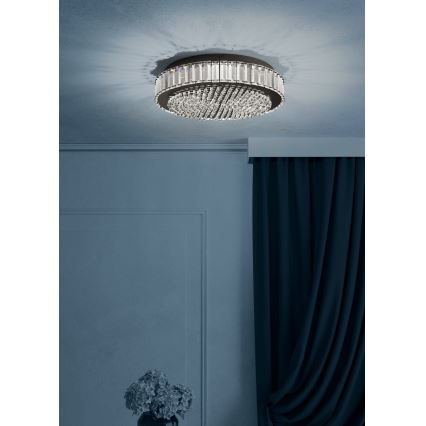 Eglo - LED Димируем плафон LED/23,5W/230V 4000K черен
