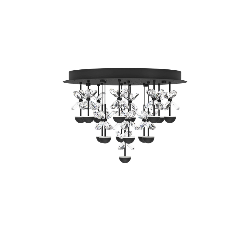 Eglo - LED Димируем плафон LED/27W/230V 3000K черен