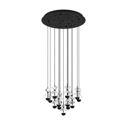 Eglo - LED Димируем пендел LED/27W/230V 3000K черен