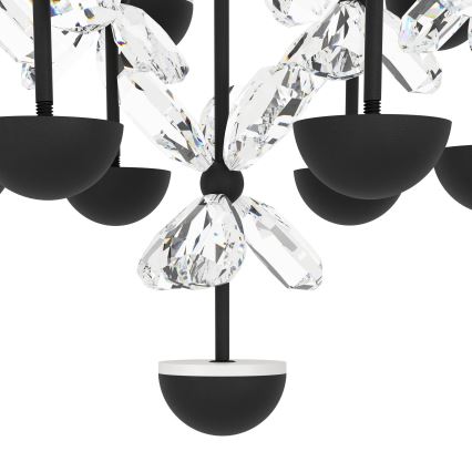 Eglo - LED Димируем пендел LED/27W/230V 3000K черен