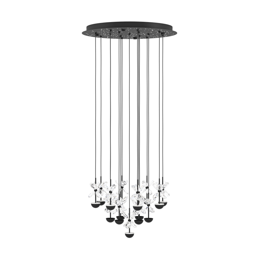 Eglo - LED Димируем пендел LED/27W/230V 3000K черен