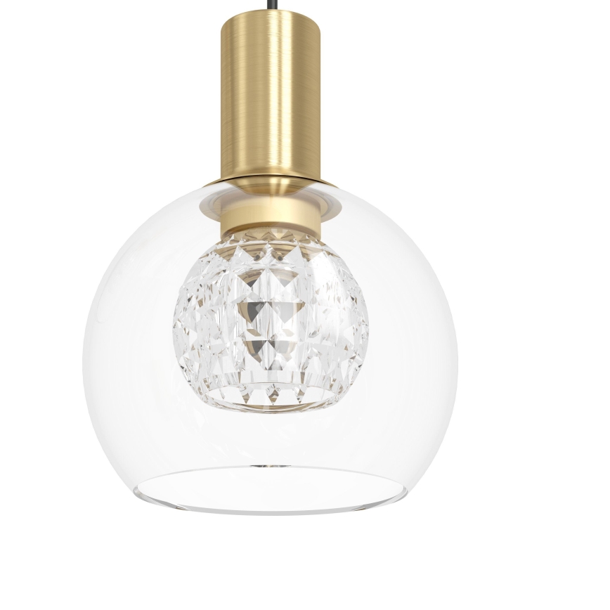 Eglo 390279 - LED Димируем пендел 6xLED/5,4W/230V 3000K Ø 54 см златист