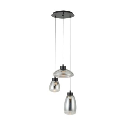 Eglo - LED Димируем пендел 3xLED/5,4W/230V 2700K опушен