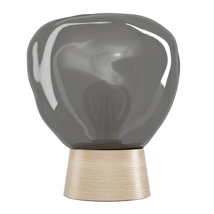 Eglo - Настолна лампа 1xE27/40W/230V опушен