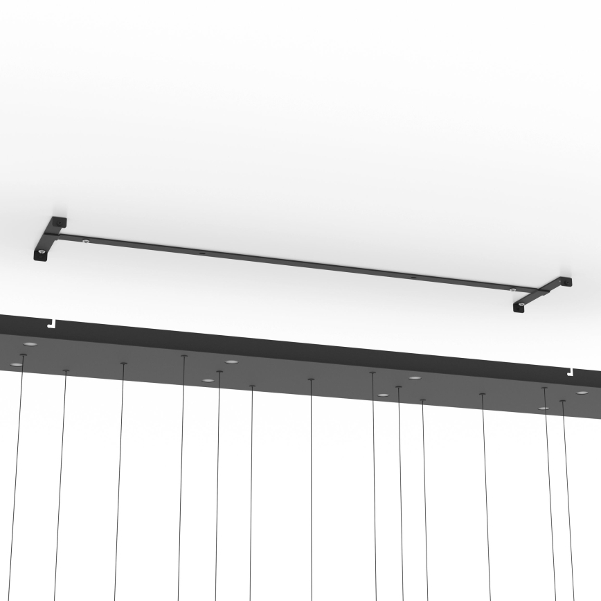Eglo - LED Димируем пендел 8xLED/4,2W/230V 3000K прозрачен