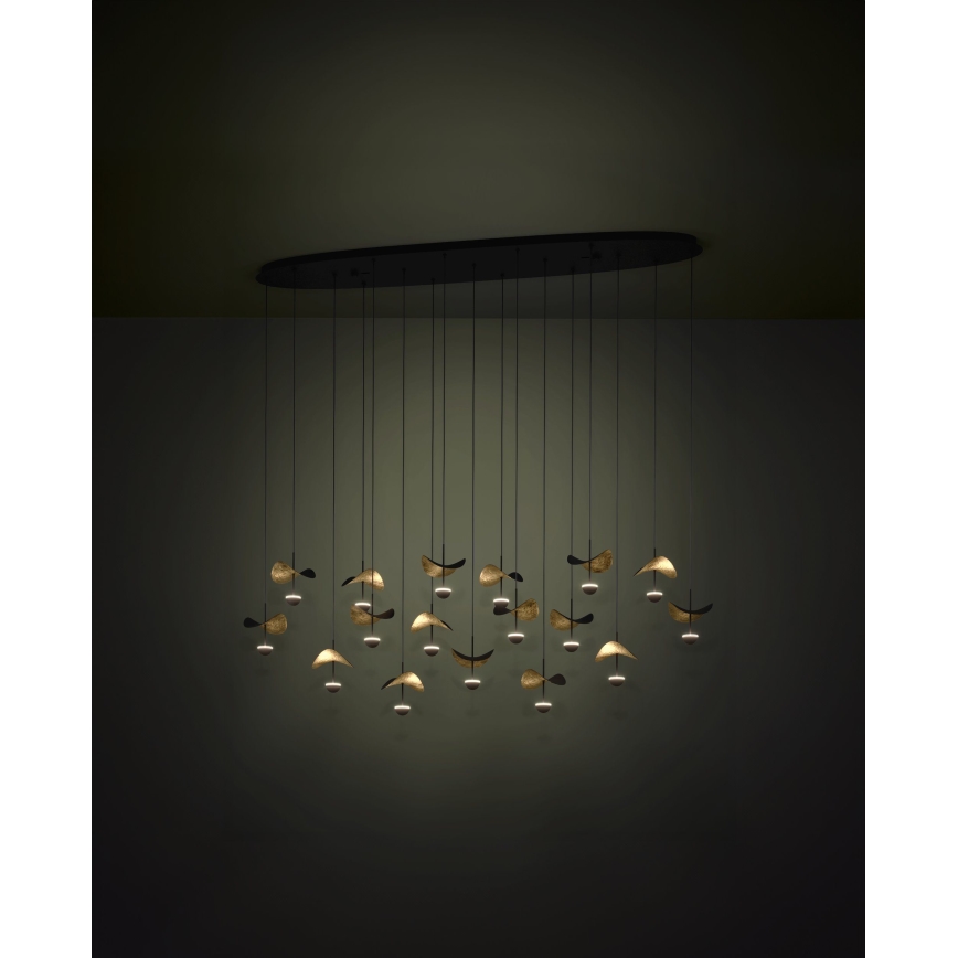 Eglo - LED Димируем пендел 17xLED/2,3W/230V 3000K