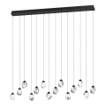 Eglo 390358 - LED Димируем пендел SINDICAT 14xLED/3W/230V черен/прозрачен