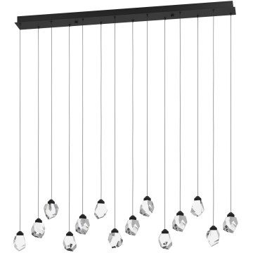 Eglo 390358 - LED Димируем пендел SINDICAT 14xLED/3W/230V черен/прозрачен